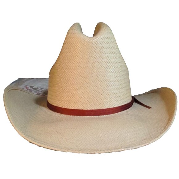 Cowboy Hat Made In Mexico Size 7 1/8 - Picture 6 of 7